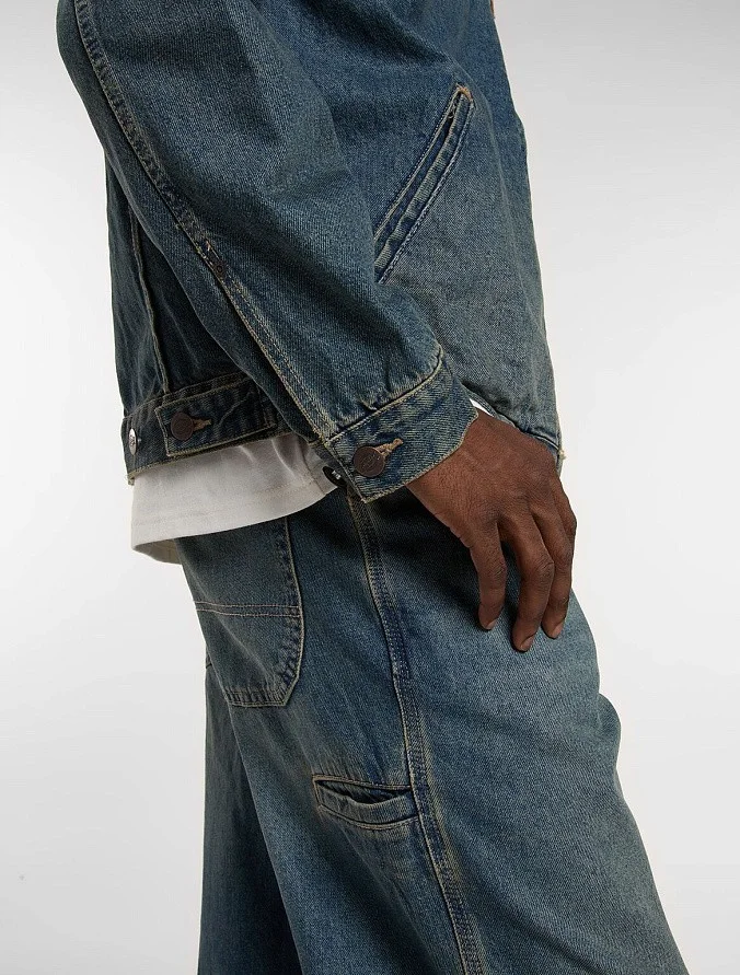 Куртка Dickies Denim Painter Jacket Khaki Tinted Blue