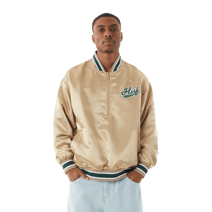 Бомбер HUF Pop Fly Satin Baseball Jacket